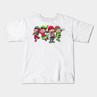 Christmas Elves Kids T-Shirt